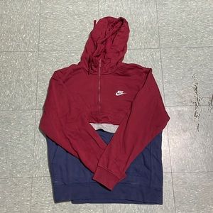 Nike pullover quarter zip up